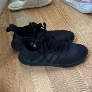 Size 8 Adidas Woman’s Black Sneakers